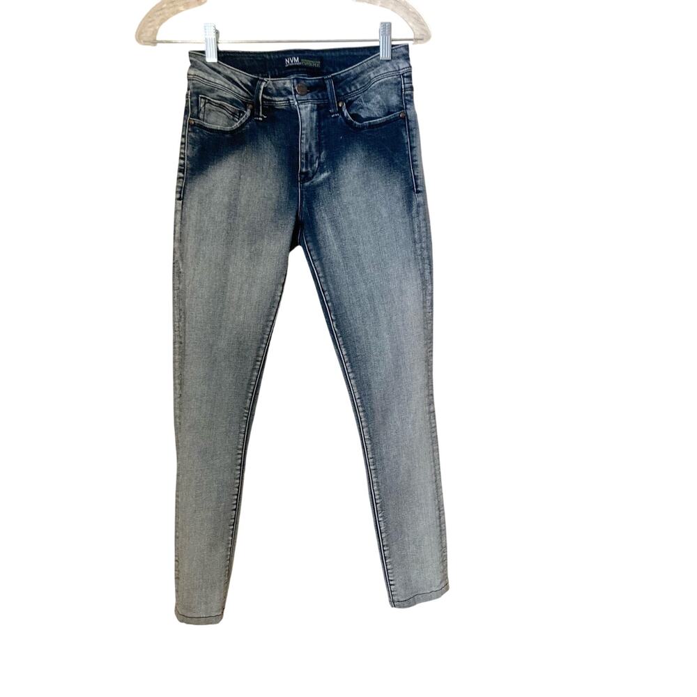 NVM Nevermind Paper Fox Women's Jeans Skinny Size XS Jr Acid Wash